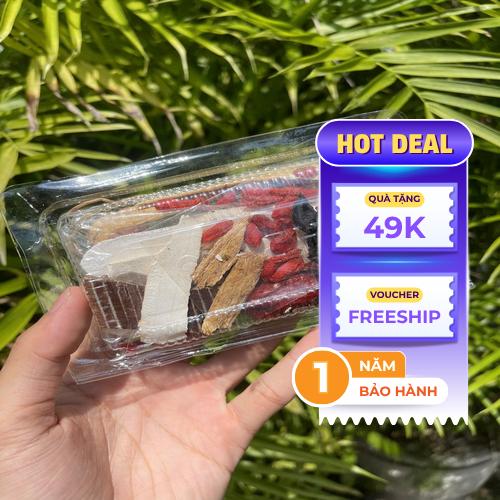 quy cách đóng gói set canh hầm gà tiện lợi